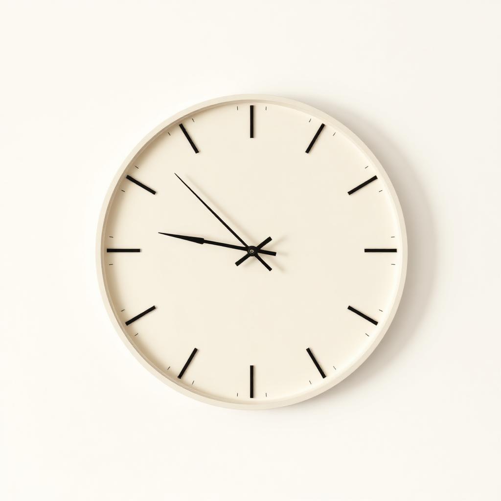 Kvist Minimalist Wall Clock